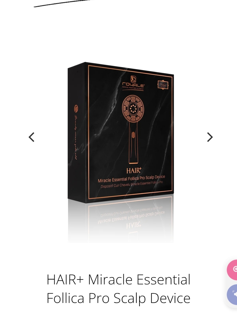 Royale Hair+ Follica Pro Scalp Device, NIB